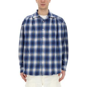 AIE Men's Plaid Relaxed Fit Button-Down Shirt Men MULTICOLOUR Shirts